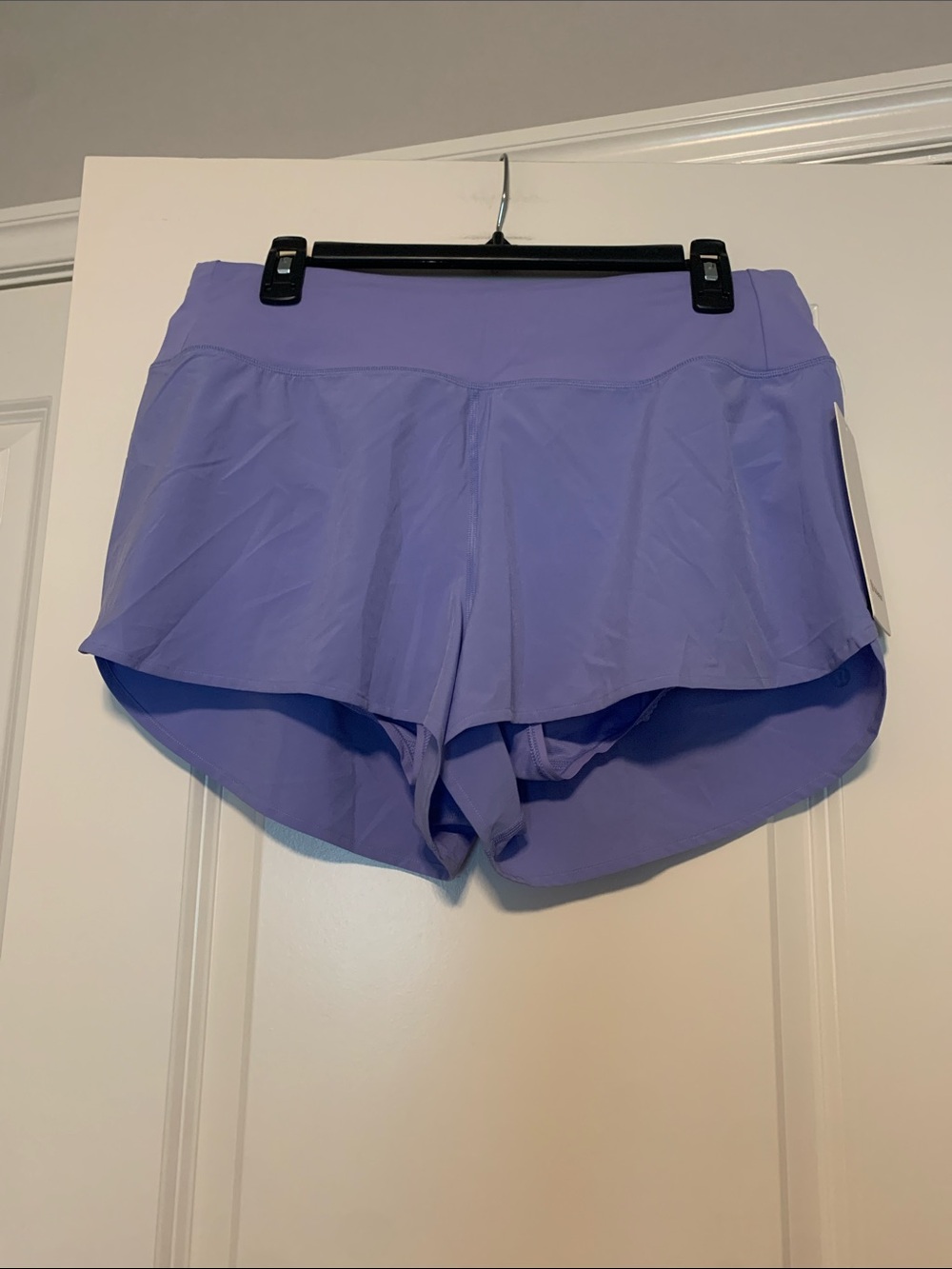 Lululemon New Style Speed Up Shorts W/ Mesh Vent, Sz 12, 2.5in, Dusty Lilac, NWT